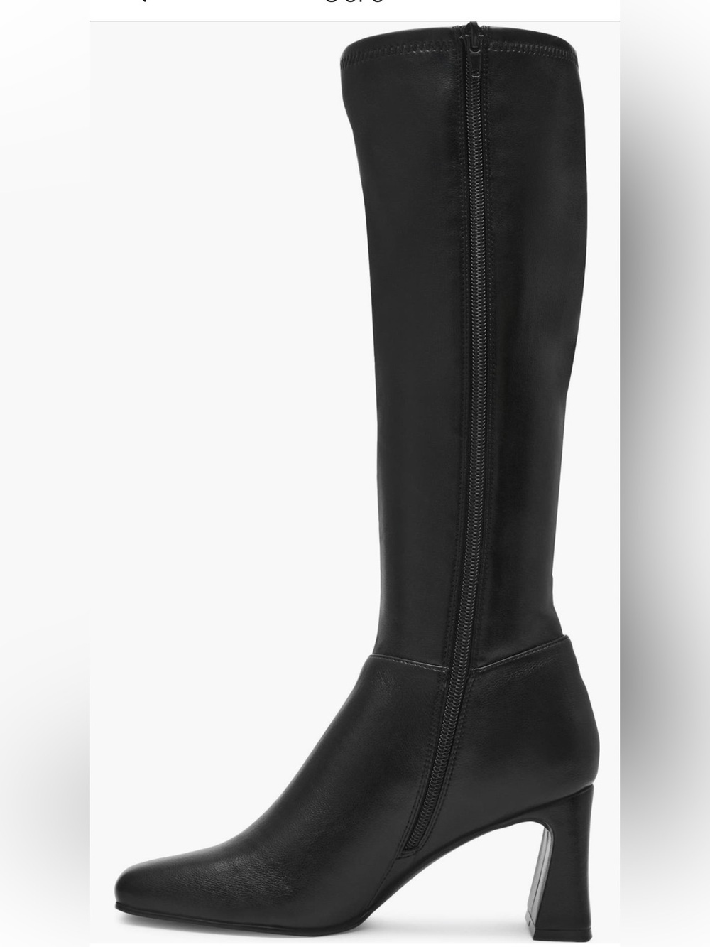 Steve Madden Black Hunny Knee High Boots NWT - Picture 7 of 8